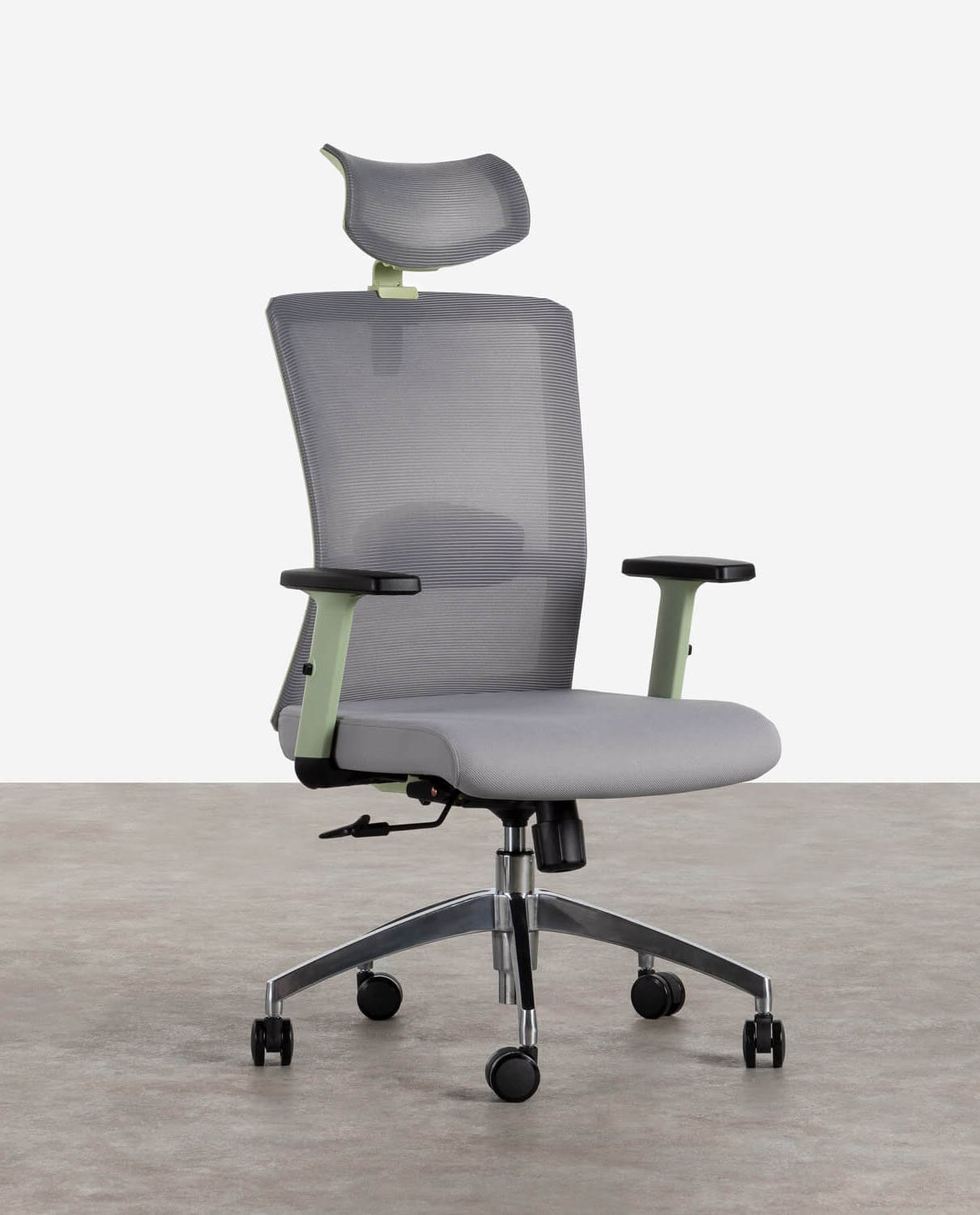 Silla de Oficina Ergonómica y Reposacabezas Rancel, imagen de galería 1