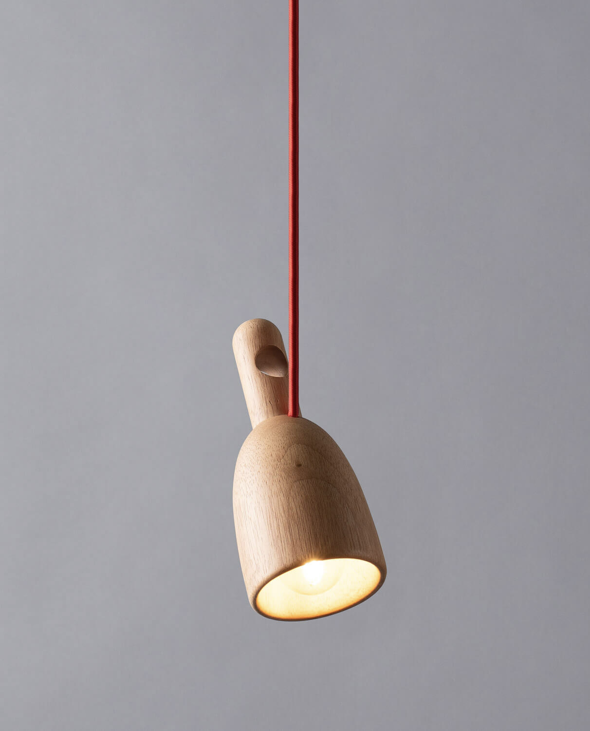 Lámpara de Techo de Roble Piy, imagen de galería 2