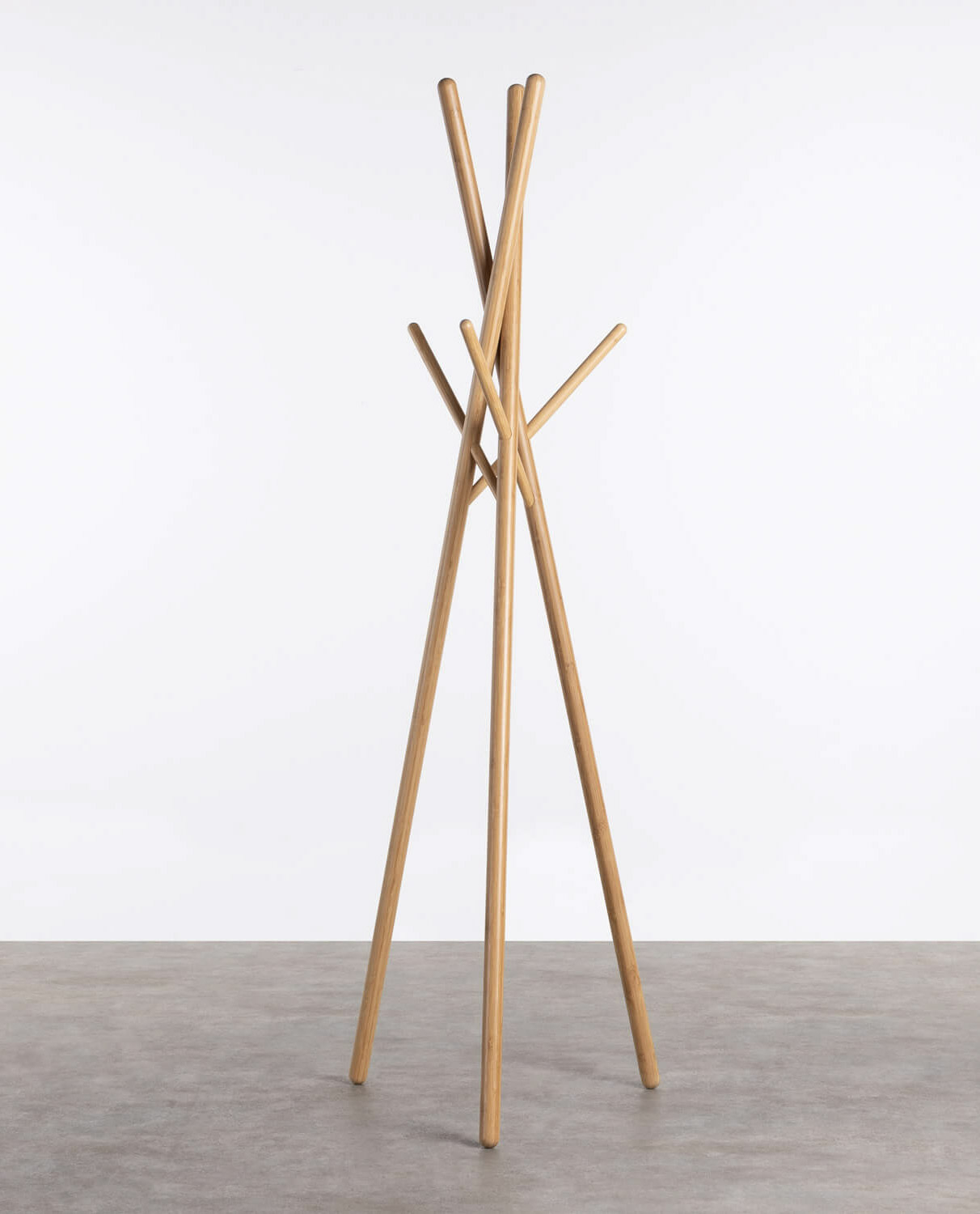 Perchero de Pie de Bambú (174 cm) Piy, imagen de galería 2