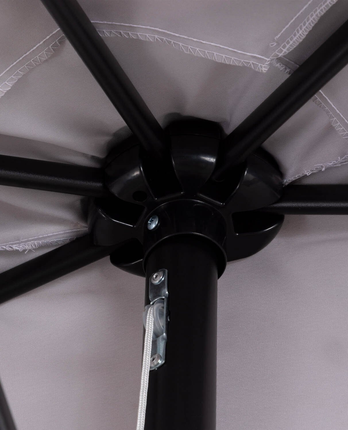 Sombrilla de Jardín y Terraza Semicircular (290x150 cm) Kenai, imagen de galería 4