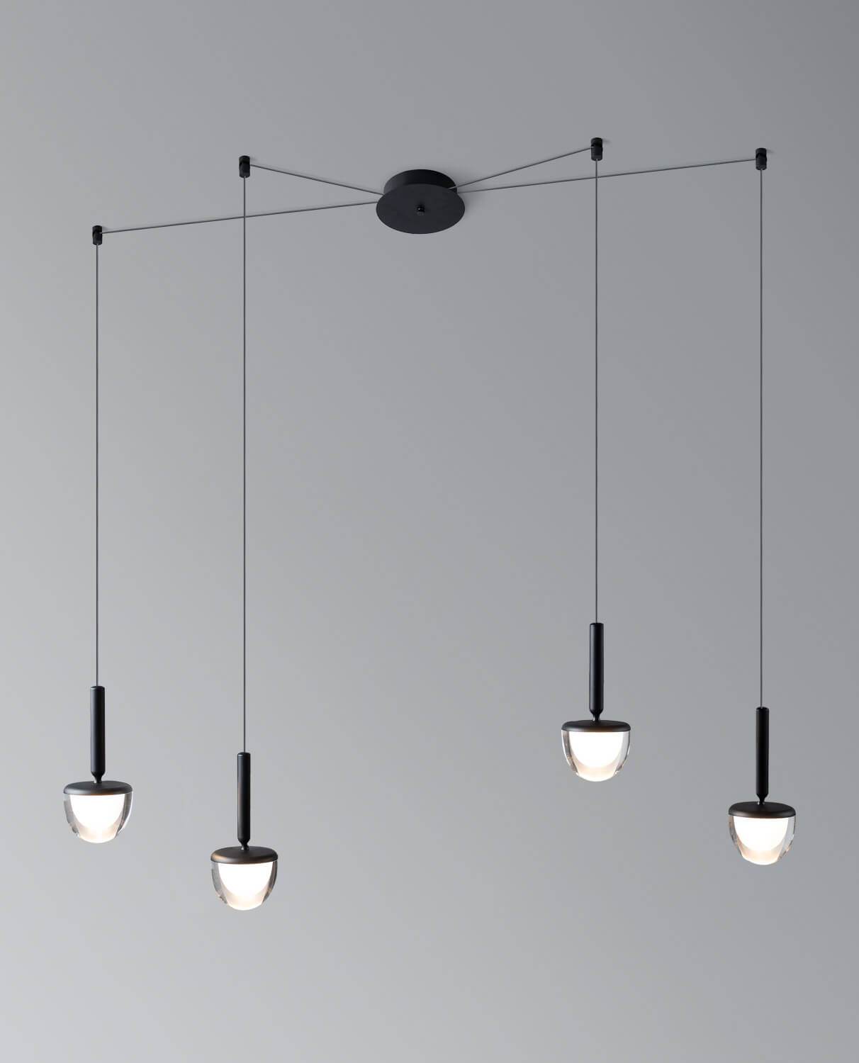 Lámpara de Techo 4 LEDS de Hierro Vito, imagen de galería 2