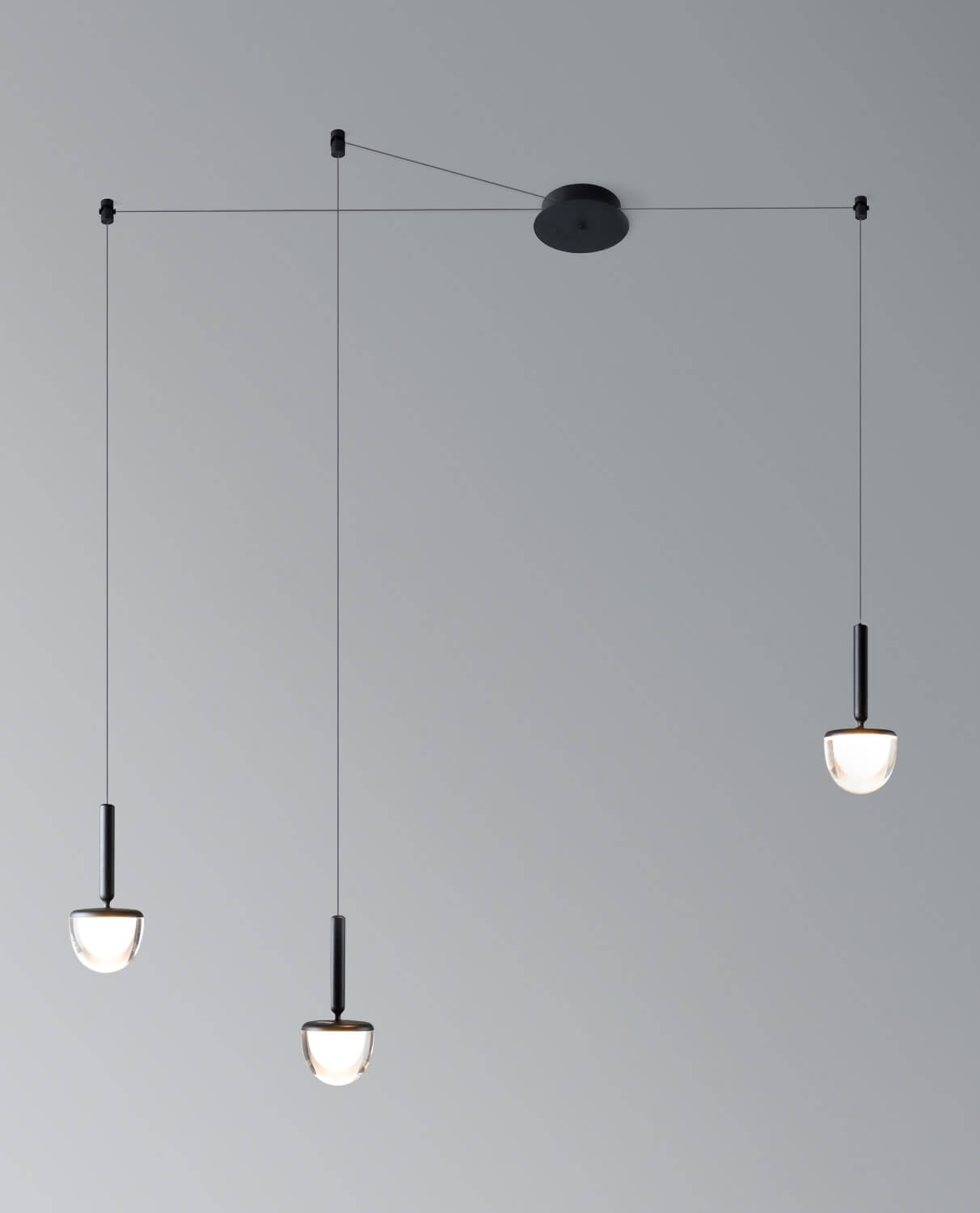 Lámpara de Techo 3 LEDS de Hierro Vito, imagen de galería 2