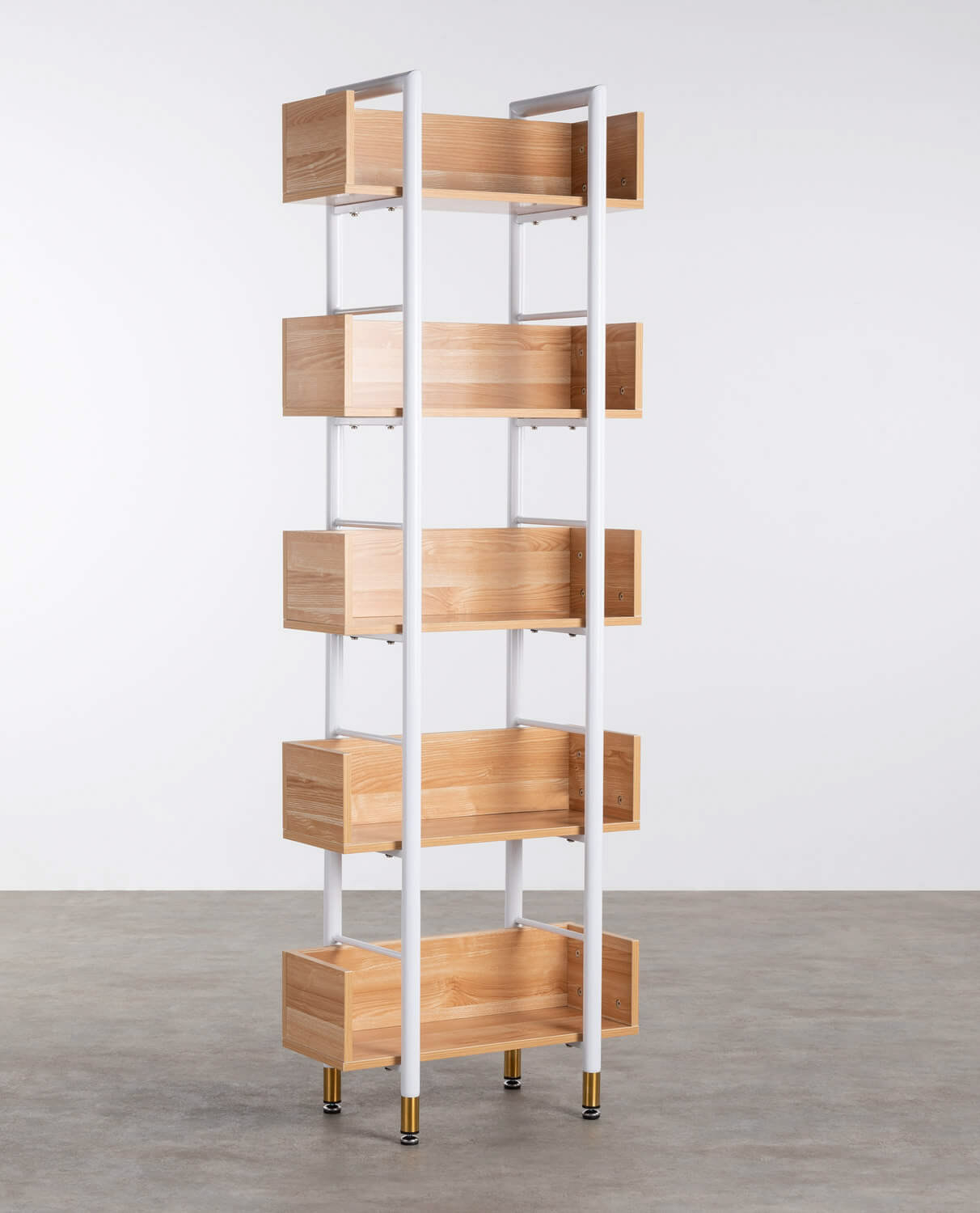 Estantería de MDF y Acero (180x60 cm) Deseq, imagen de galería 1