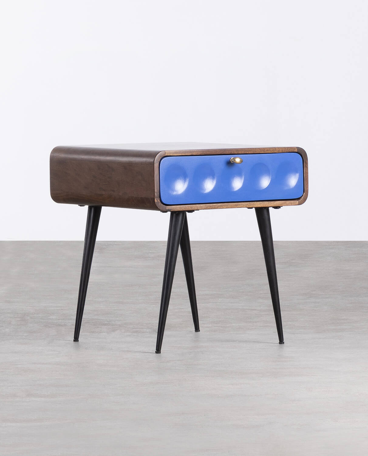 Mesita de Noche de Madera de Mango Sendi, imagen de galería 1