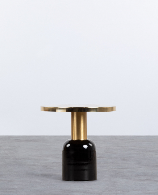 Mesa Auxiliar Redonda de Metal (Ø50,5 cm) Tillo