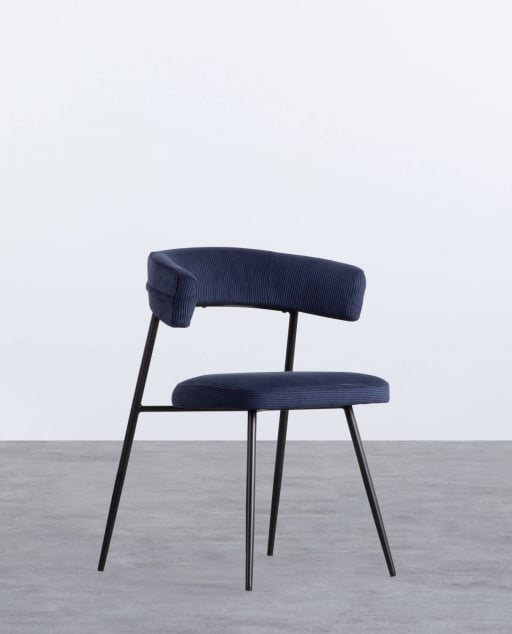 Silla de Comedor de Metal Eloise Pana