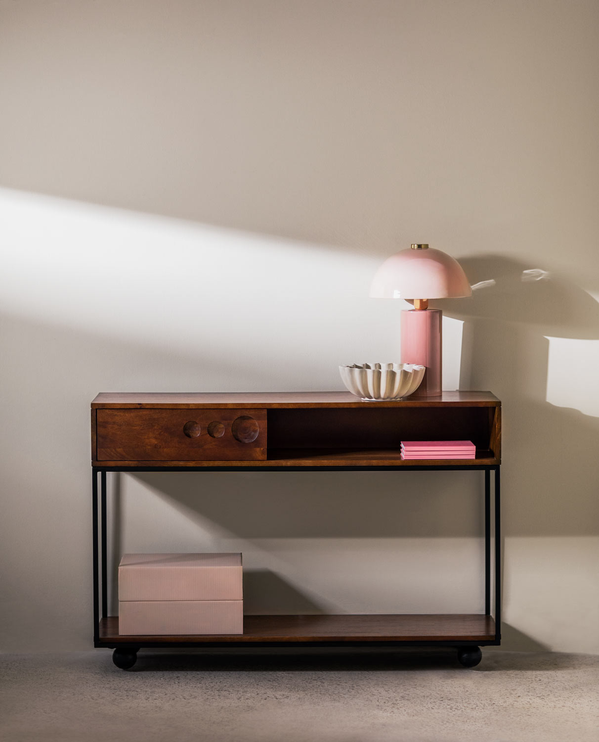 Consola con Cajón de Madera de Mango Nowra , imagen de galería 2
