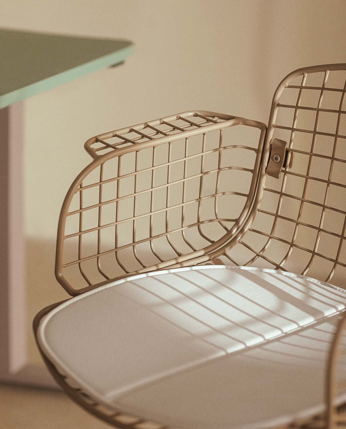 Silla de Escritorio Vintage con Respaldo Bajo de Metal Aras, imagen de galería 2