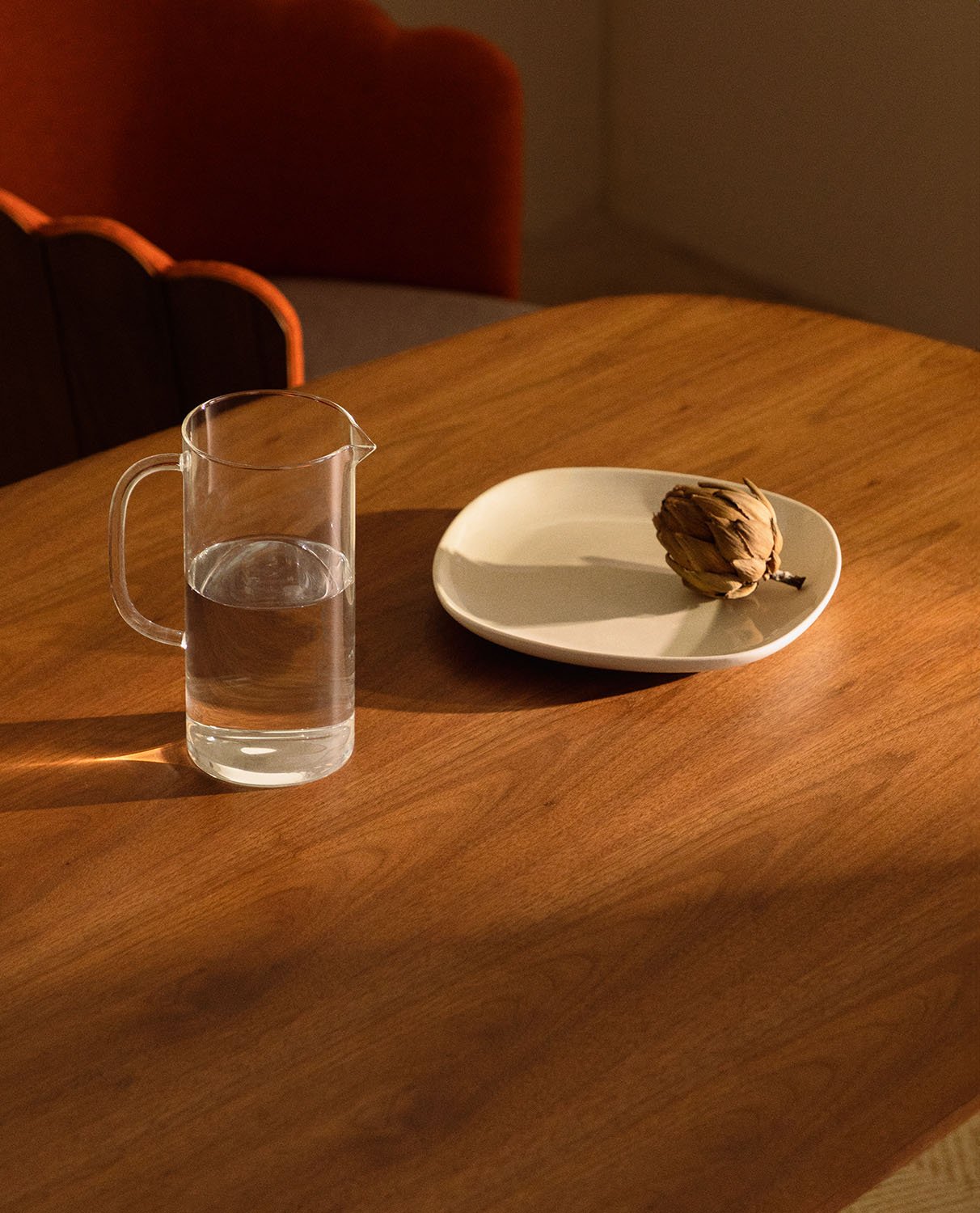 Mesa de Comedor Rectangular de Madera y Fibra de Vidrio (220x100 cm) Flawas, imagen de galería 2