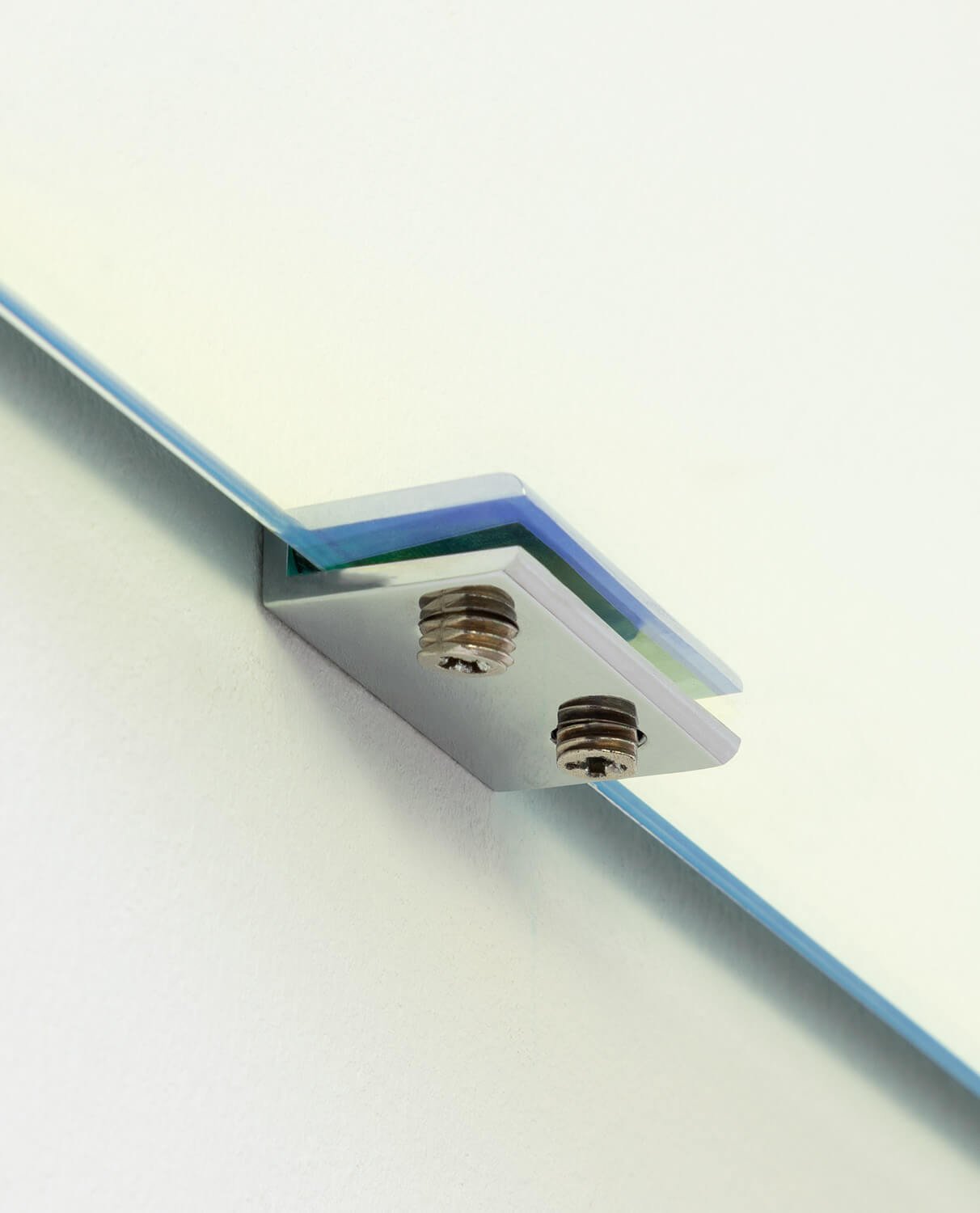 Set de Escritorio de Cristal Templado Iris y Silla con Reposabrazos de Policarbonato Zuera, imagen de galería 9