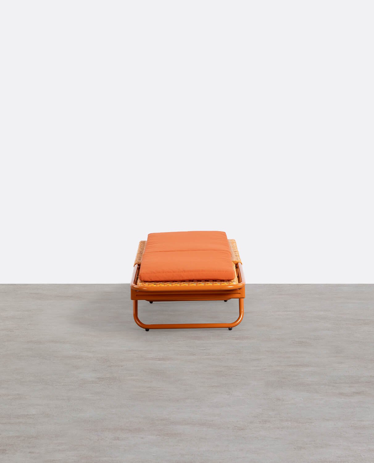 Tumbona Reclinable con Cojín de Aluminio y Ratán Sintético Roys, imagen de galer&iacute;a 5