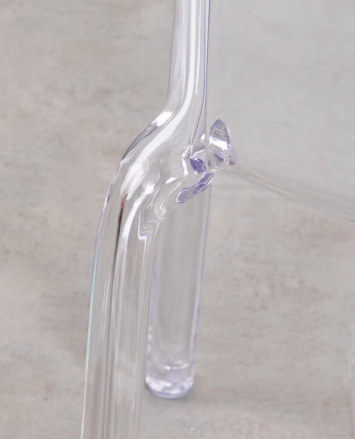 Set de Mesa de Comedor Redonda de Cristal Templado (Ø140 cm) Kolu y 4 Silla de Policarbonato Zuera, imagen de galer&iacute;a 5