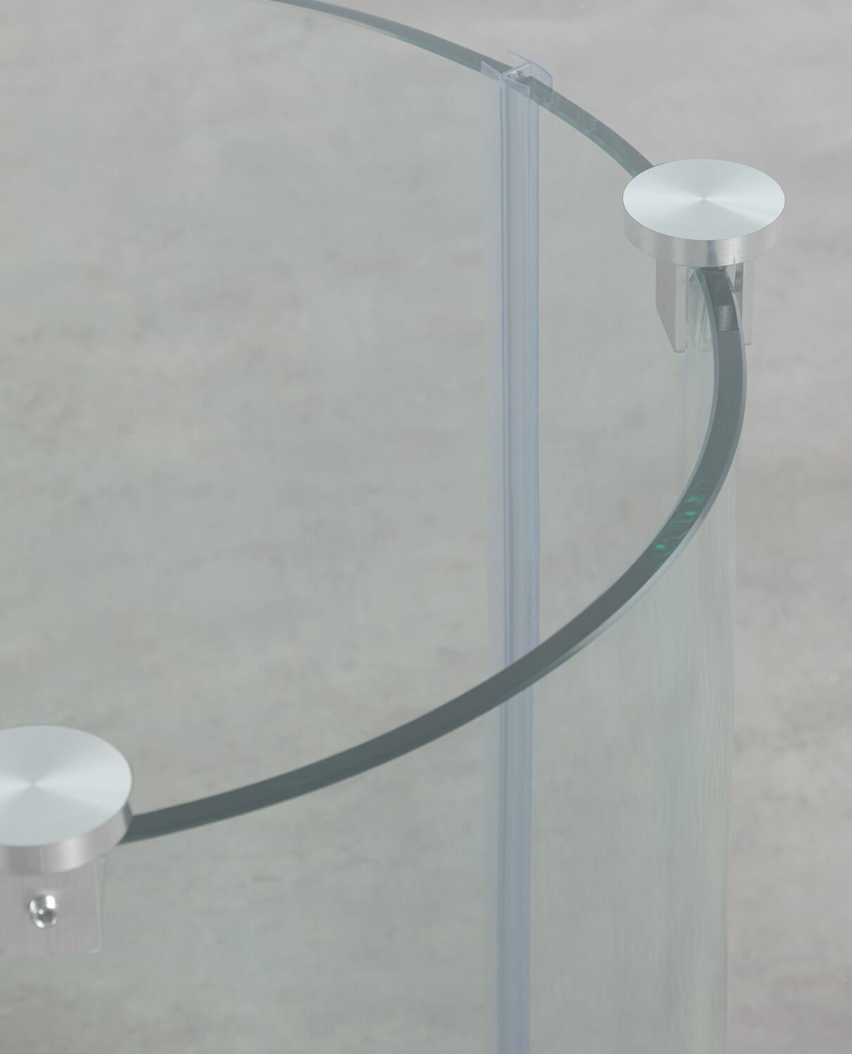 Mesa de Comedor Redonda de Cristal Templado (Ø140 cm) Kolu, imagen de galer&iacute;a 5