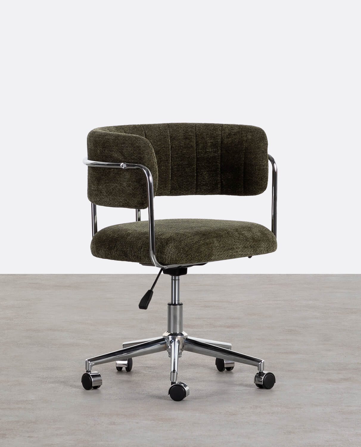 Silla de Escritorio Regulable de Metal y Tela Petra, imagen de galería 1