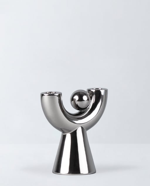 Candelabro de Dolomita Galvanizado Osiura