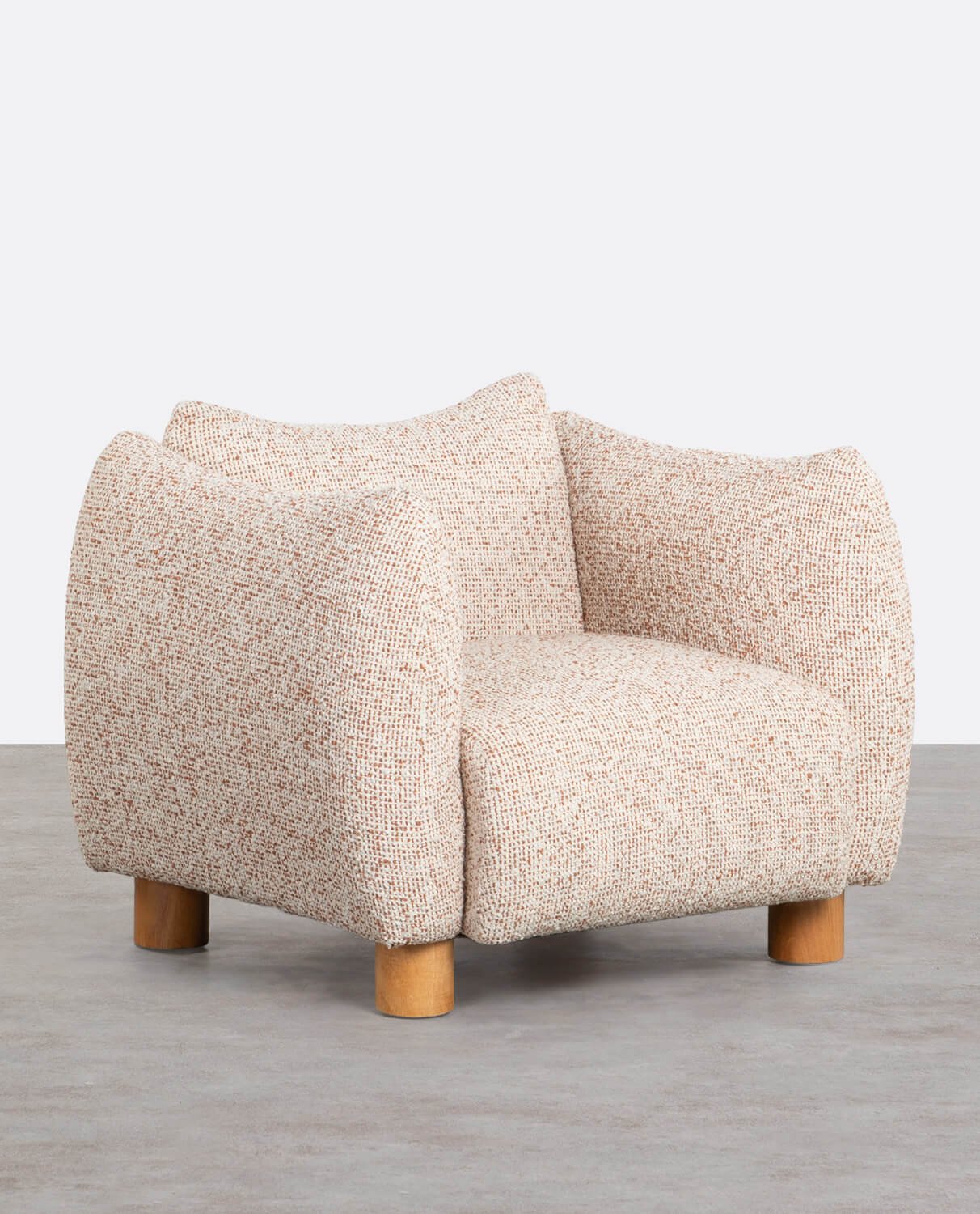 Sillón de Madera y Tela Valeria, imagen de galería 1