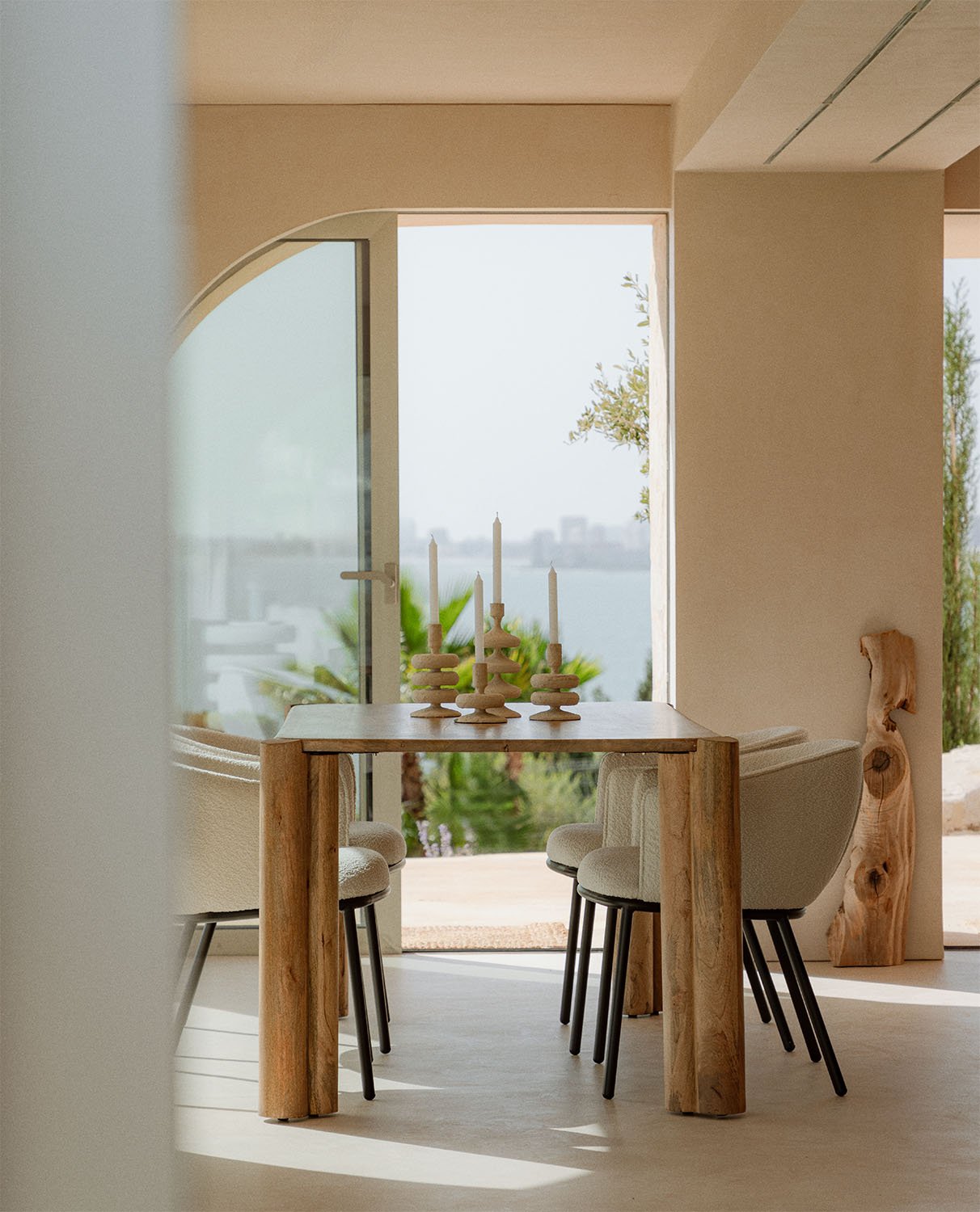 Mesa de Comedor Rectangular con Tablero de Madera de Mango (174x91 cm) Ethel, imagen de galería 2