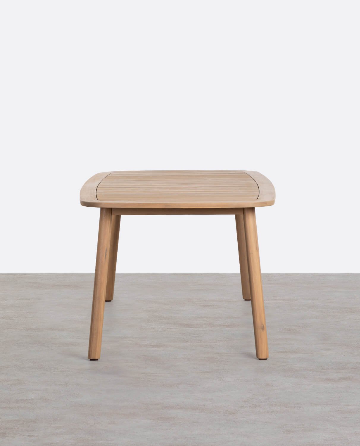 Mesa de Jardín Rectangular de Madera de Acacia (180x100 cm) Marla, imagen de galería 2