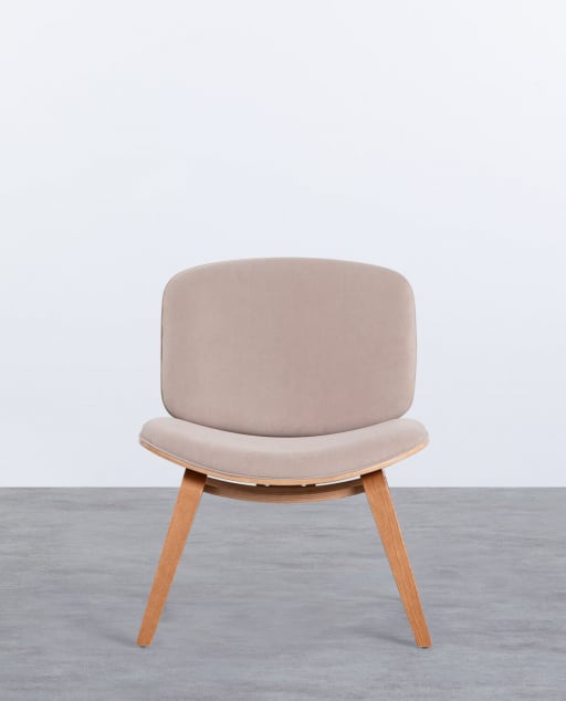 Pack 2 Sillones de Madera y Tela Praga