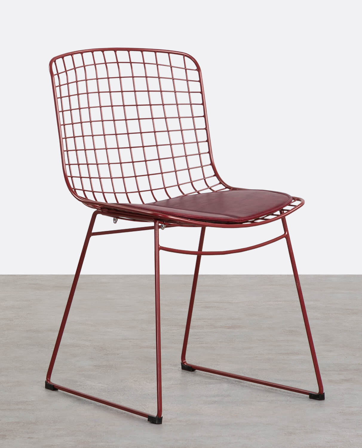 Silla de Comedor con Respaldo Alto de Metal Aras Fresh, imagen de galería 1