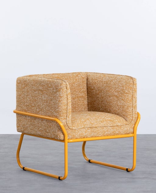 Pack 2 Sillones de Tela y Metal Marcellus  
