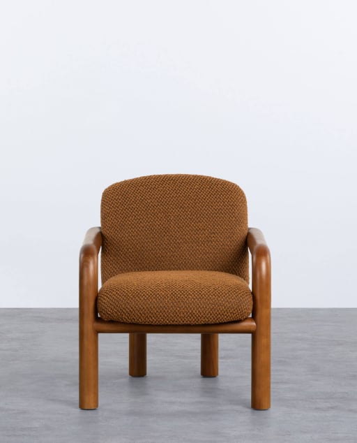 Pack 2 Sillones de Tela y Madera Maiel