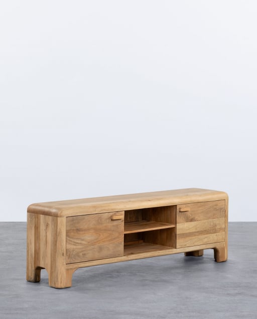 Mueble de TV 2 Puertas de Madera de Mango Reichel 