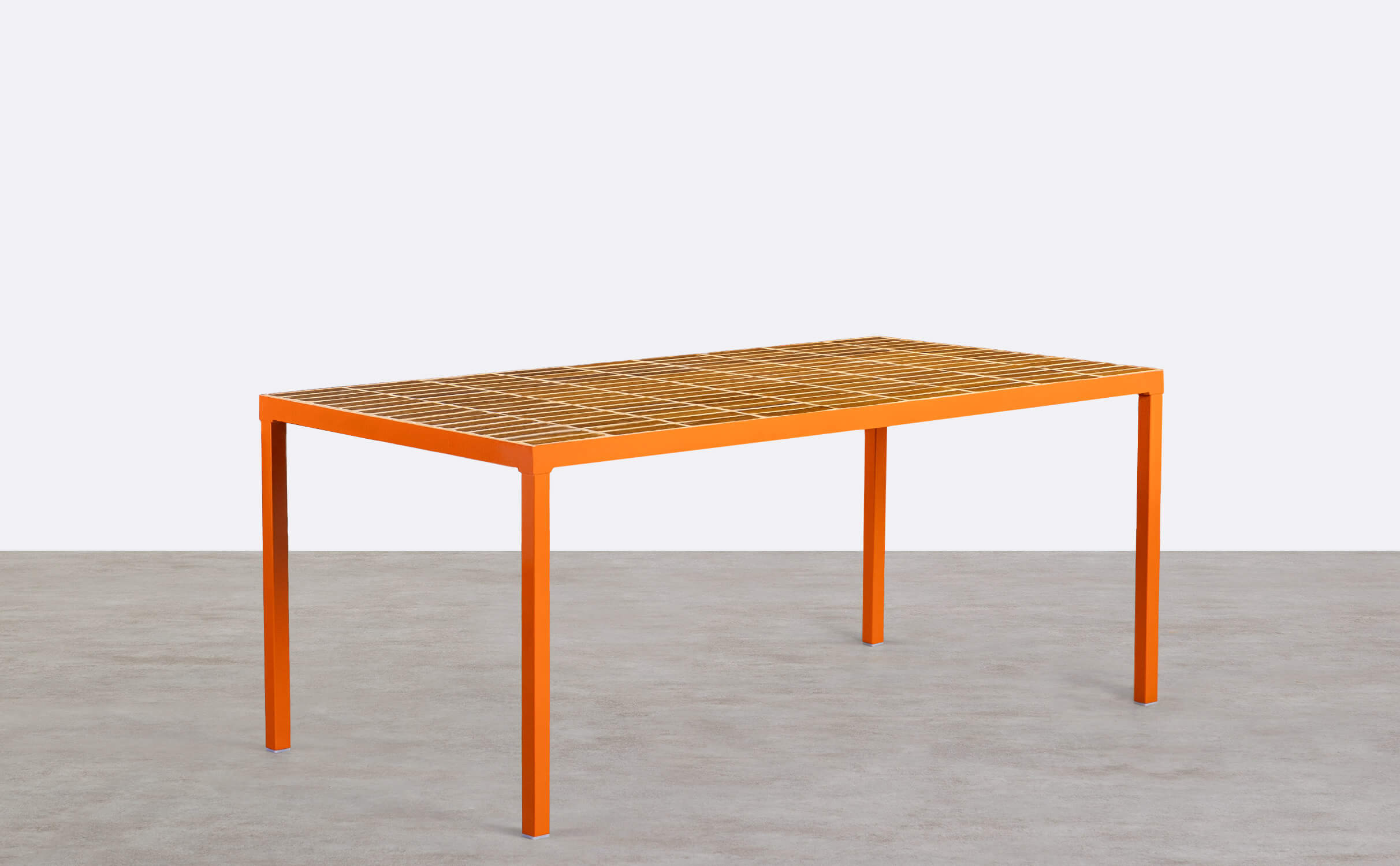Mesa de Comedor Rectangular de Metal y Cerámica (181x93,5 cm) Zafiro, imagen de galería 1