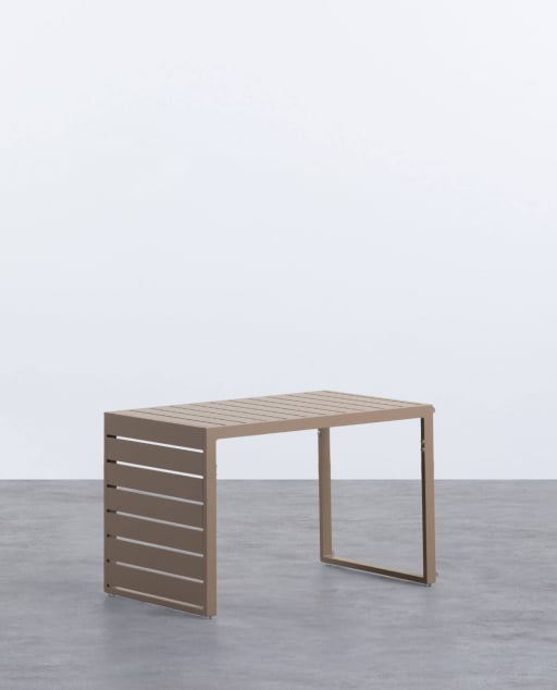 Mesa de Centro de Aluminio (72X45 cm) Kreta