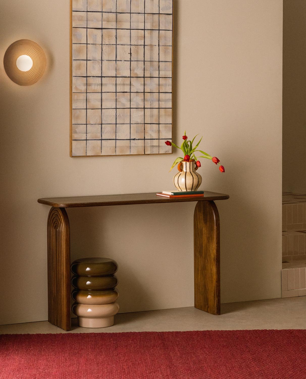 Consola de Madera de Mango (120x40 cm) Lenis, imagen de galería 2
