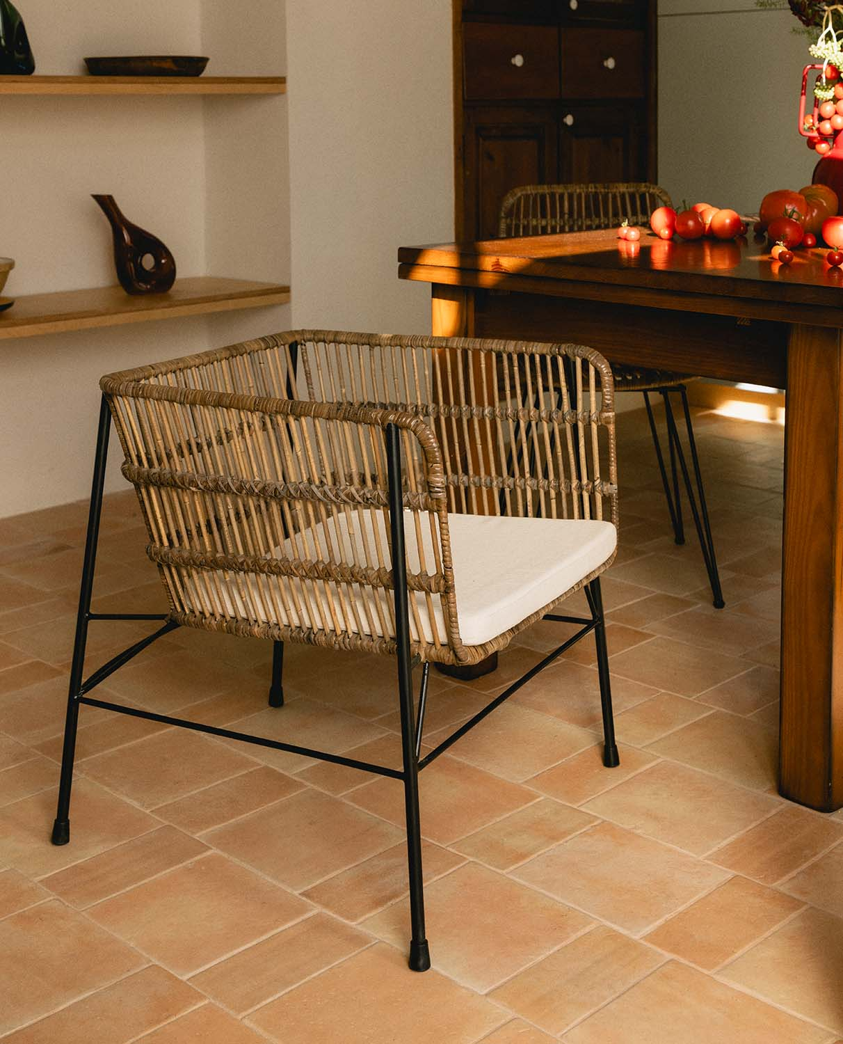 Sillón de Ratán Natural Babel , imagen de galería 2
