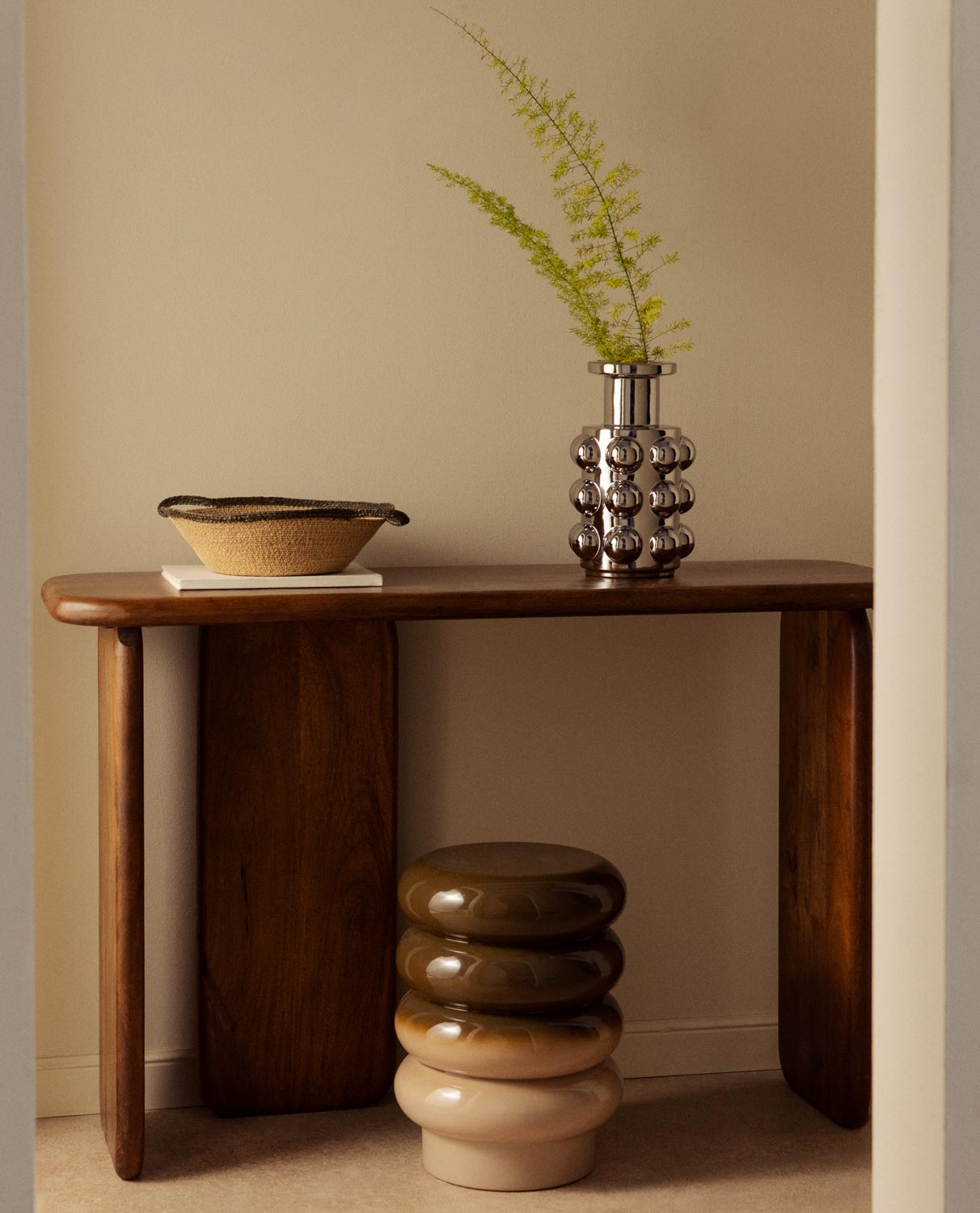 Consola de Madera de Mango (115,5x38 cm) Eliez, imagen de galería 2
