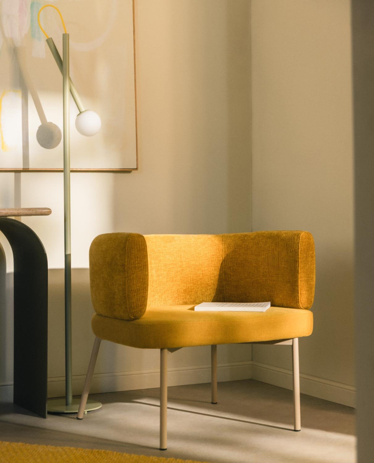 Sillón de Tela y Metal Hades Soft, imagen de galería 2