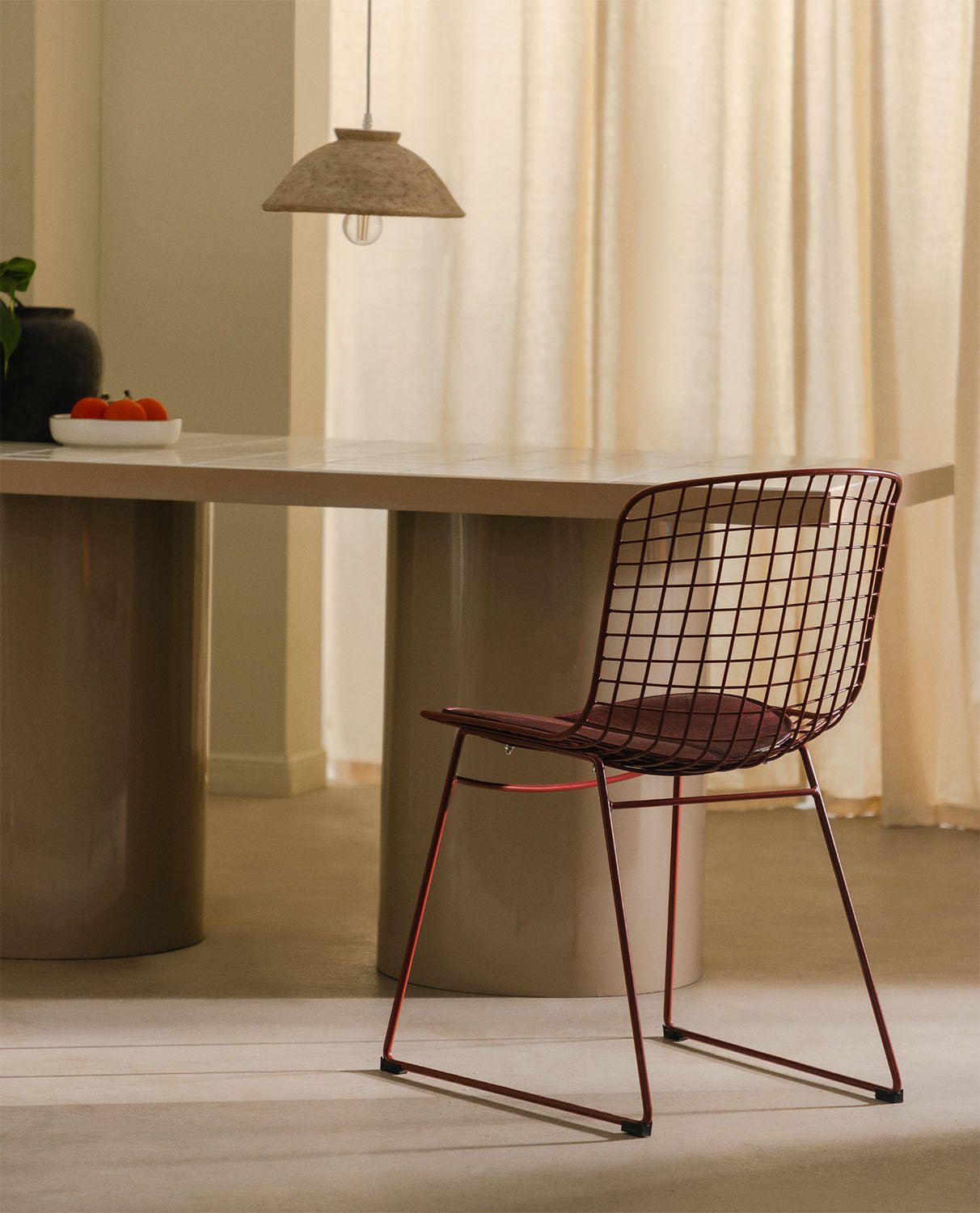 Silla de Comedor con Respaldo Alto de Metal Aras Fresh, imagen de galería 2