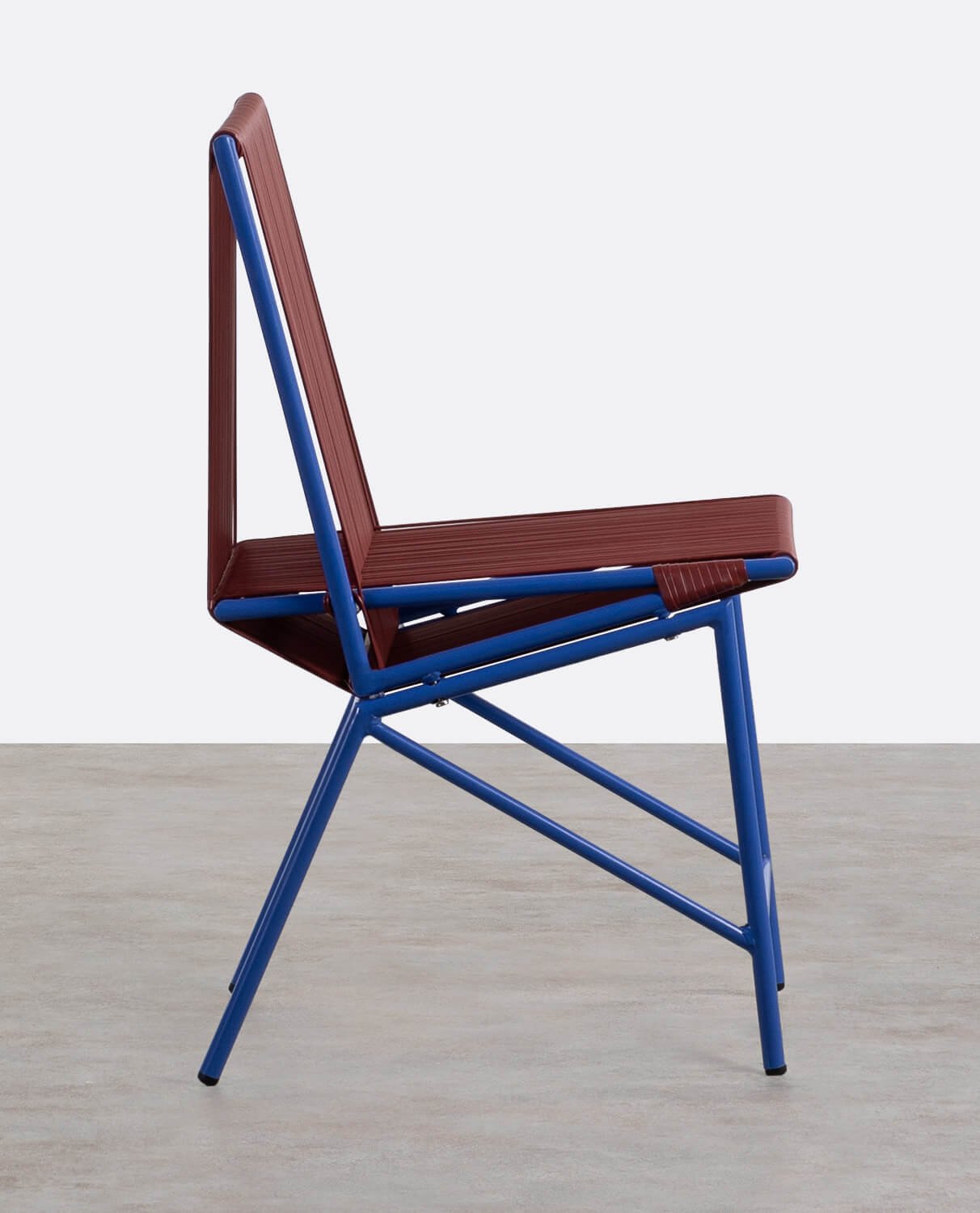 Silla de Comedor de Ratán Sintético y Metal Amur Colors, imagen de galería 2