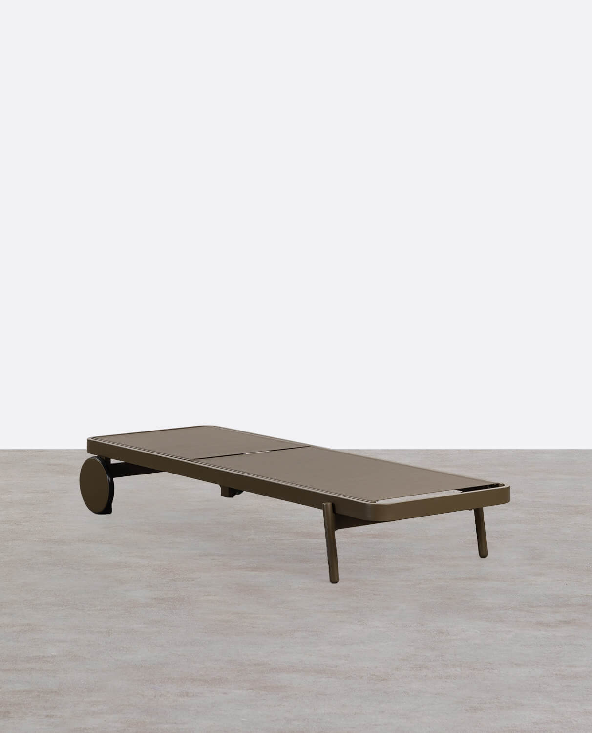 Tumbona Reclinable de Aluminio y Tela Celina, imagen de galería 2