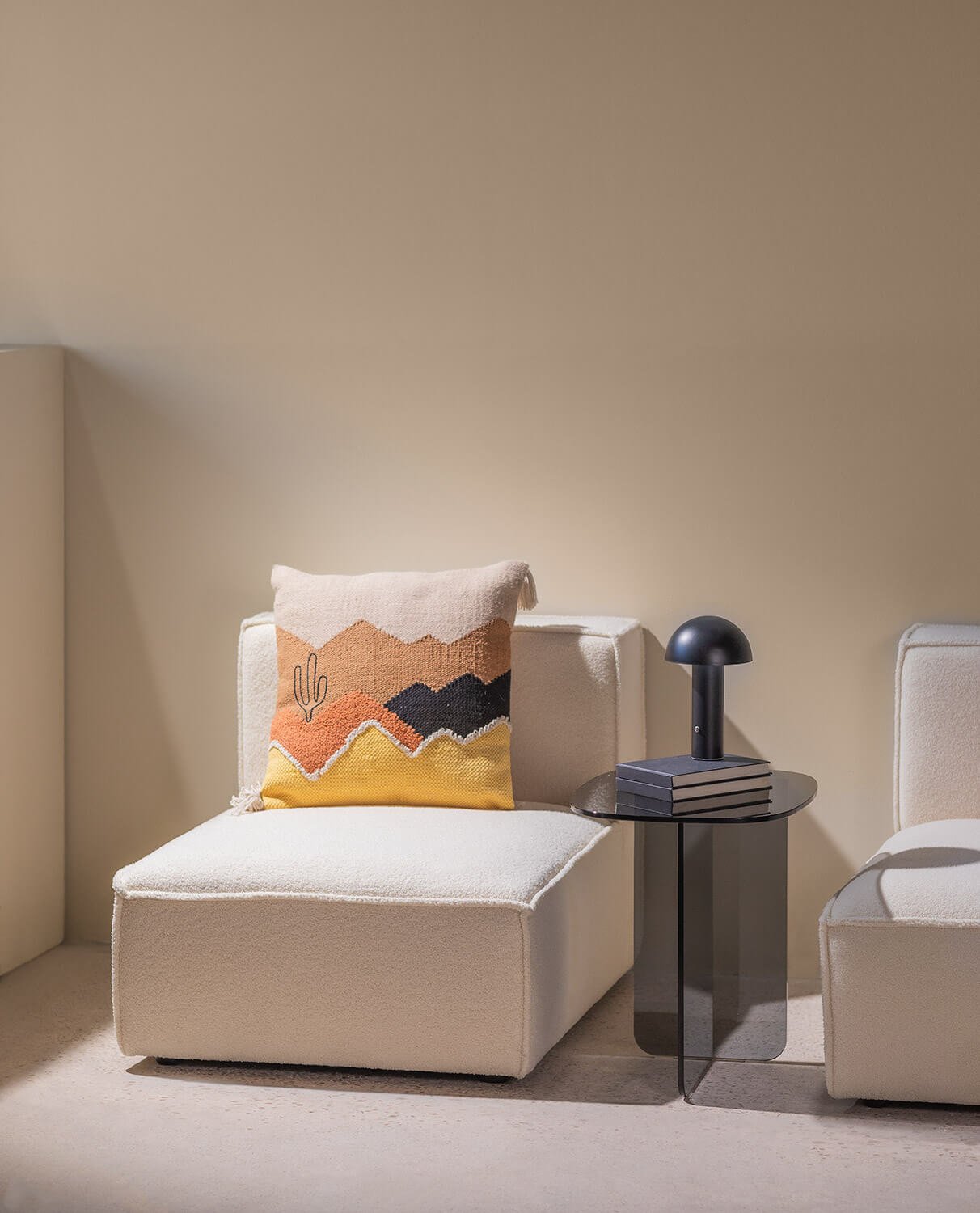 Módulo Sillón para Sofá de Tela Boucle Kilhe, imagen de galería 2