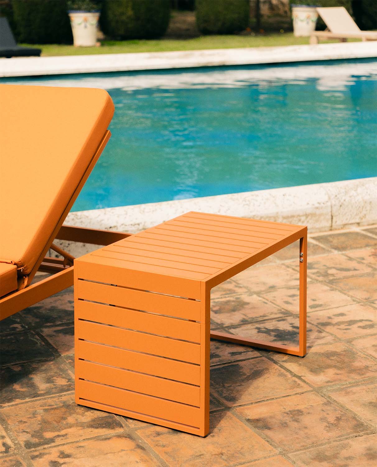 Mesa de Centro de Aluminio (72X45 cm) Kreta, imagen de galería 2
