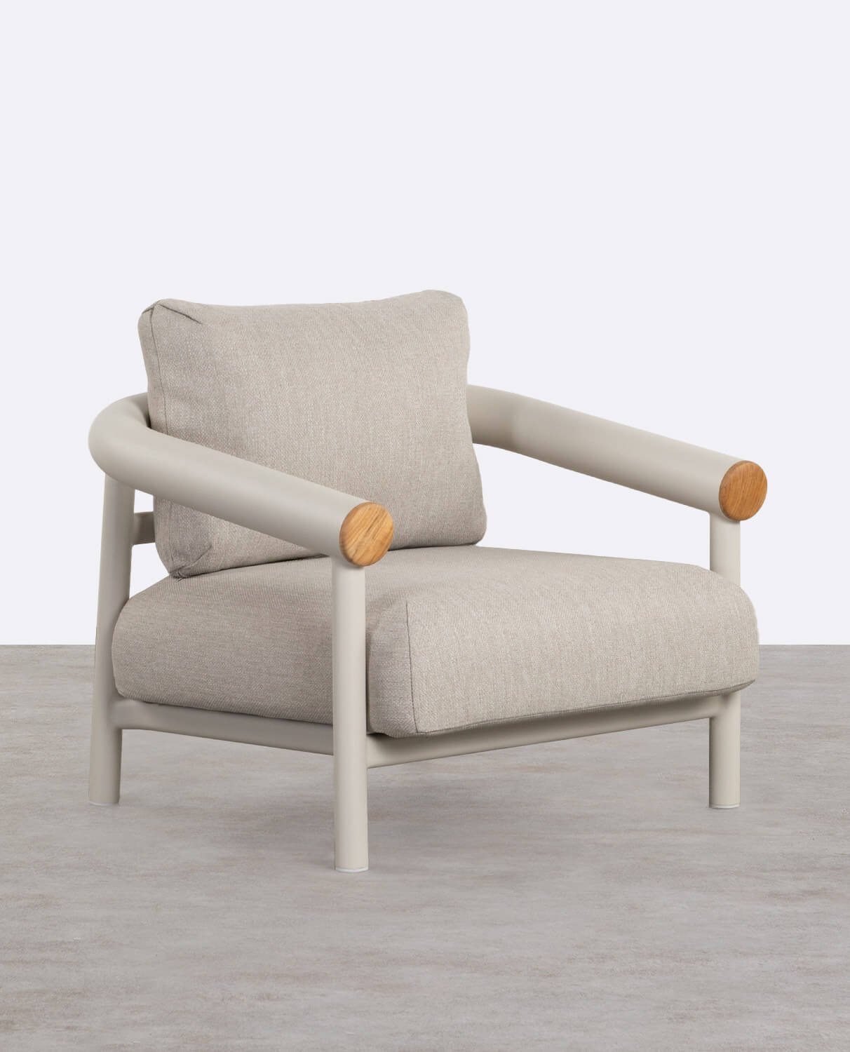 Sillón de Jardín de Aluminio con Cojines Cheryl, imagen de galería 1