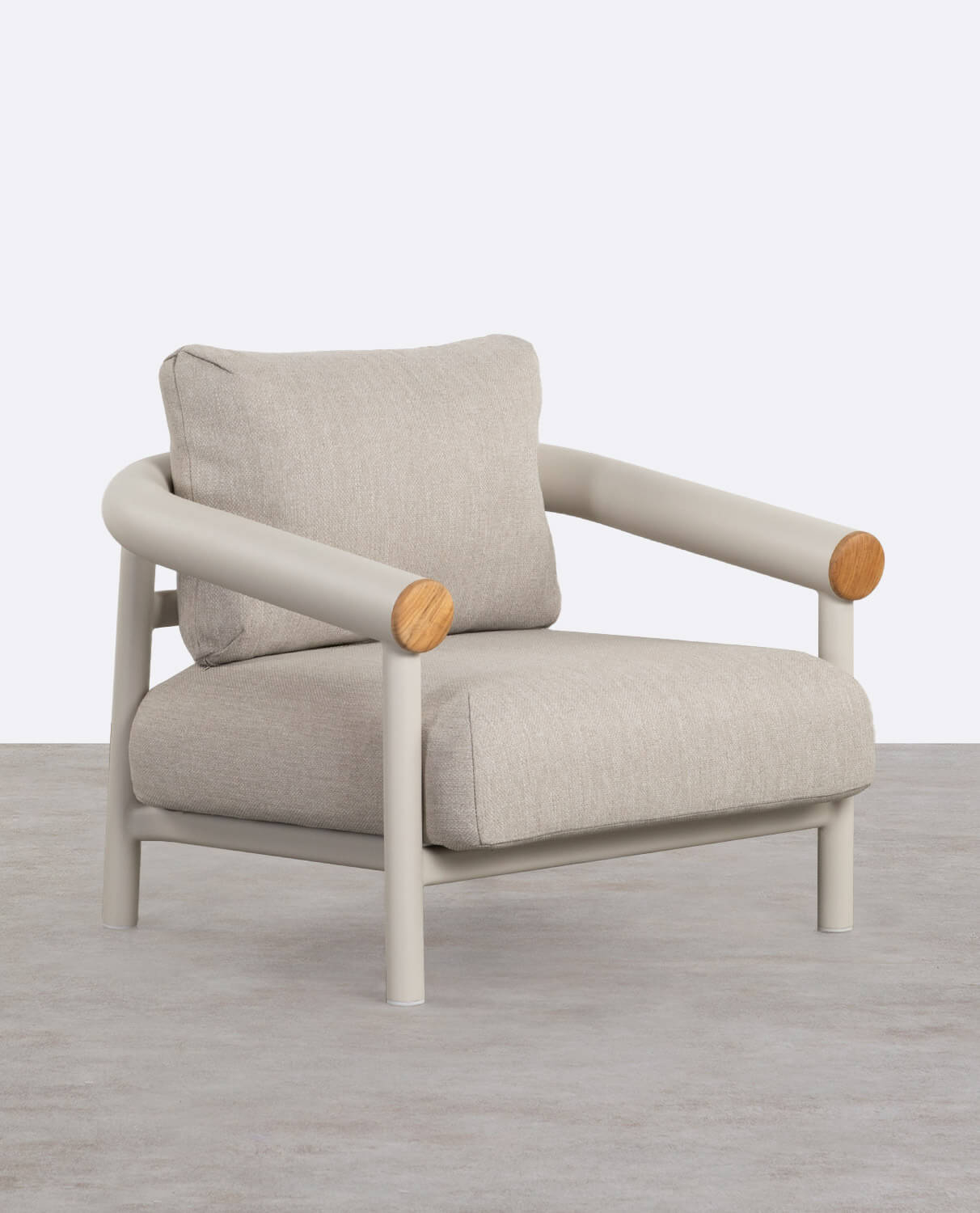 Pack 2 Sillones de Jardín de Aluminio con Cojines Cheryl, imagen de galería 1