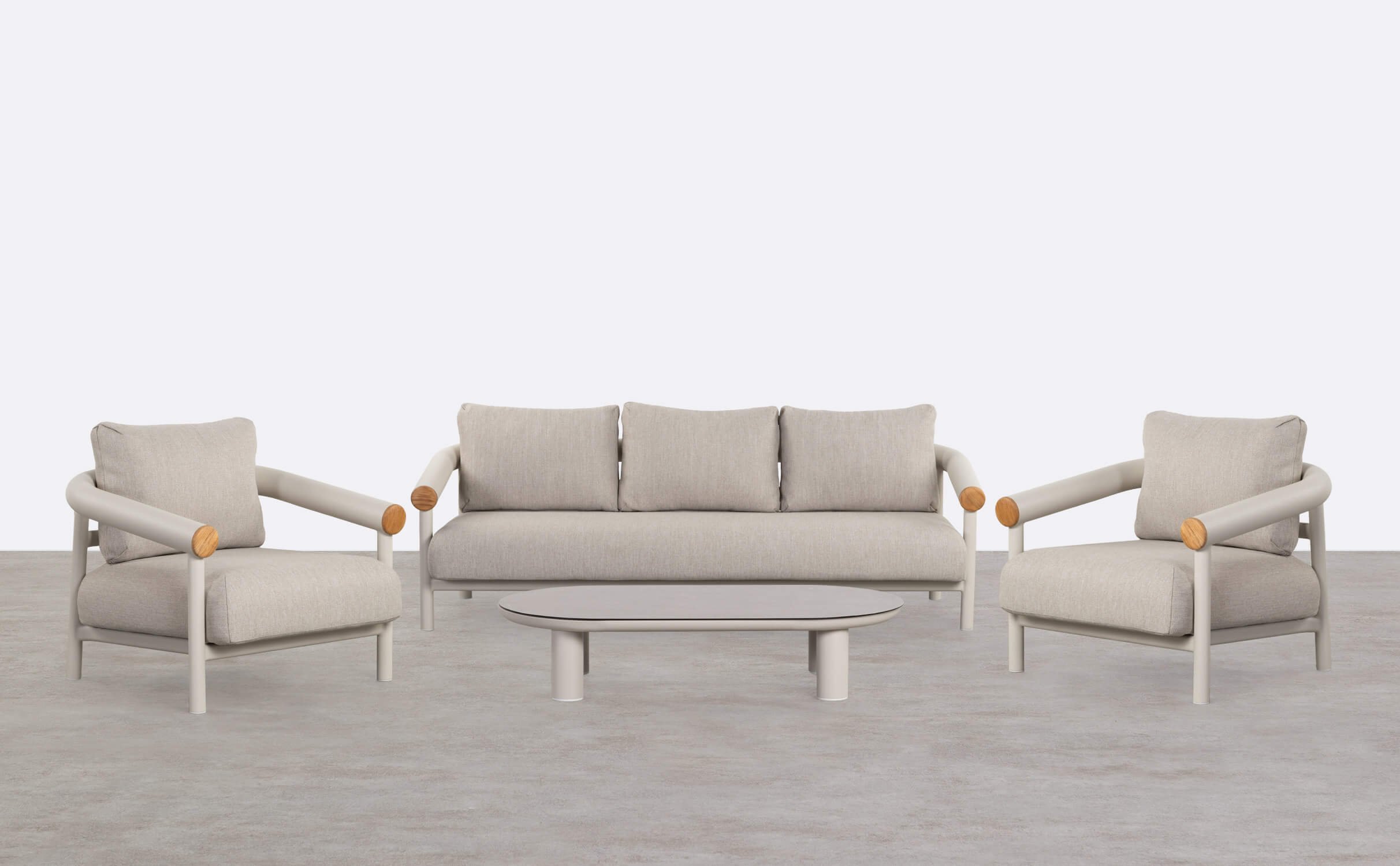 Set de Jardín de Aluminio con Cojines Cheryl , imagen de galería 1