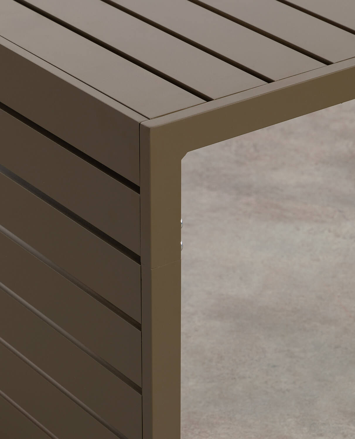 Set de Tumbona y Mesa de Centro de Aluminio (40x40 cm) New Kreta, imagen de galería 5