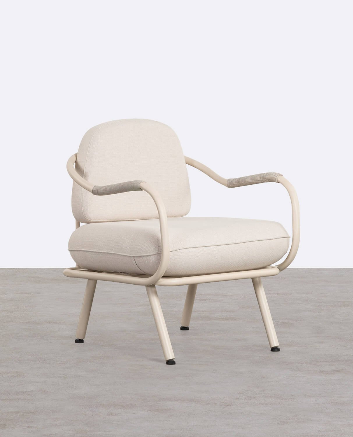Sillón de Jardín de Metal y Tela Xoan, imagen de galería 1