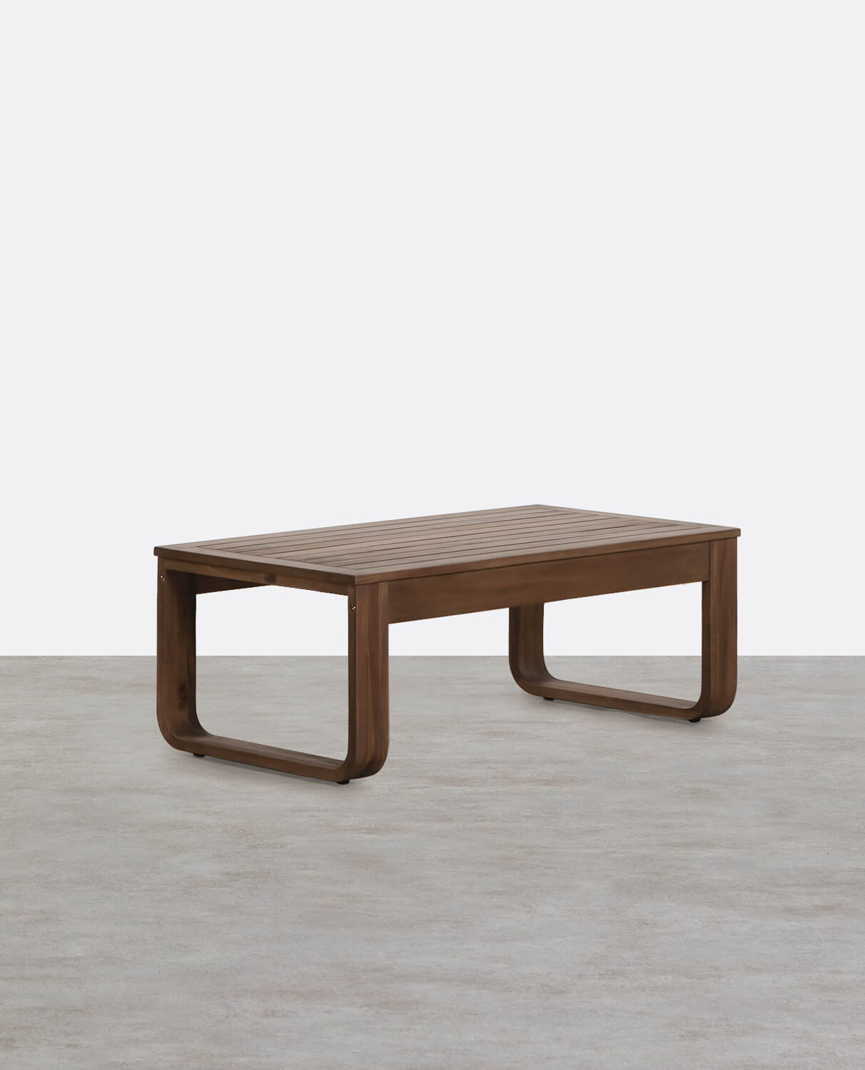 Mesa de Centro Rectangular de Madera de Acacia (110x60 cm) Moad, imagen de galería 1
