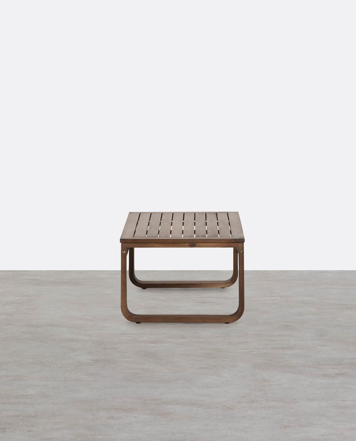 Mesa de Centro Rectangular de Madera de Acacia (110x60 cm) Moad, imagen de galería 2