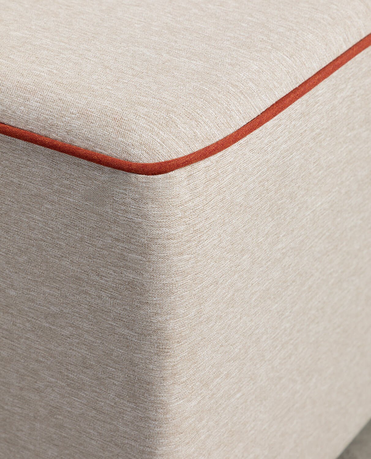 Sofá Modular de Jardín 2 Piezas Sillón y Puff de Tela Lagos, imagen de galería 2