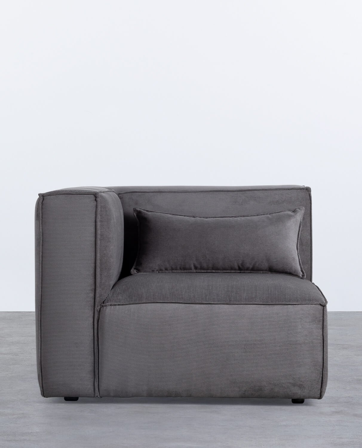 Módulo Sillón Esquinero para Sofá de Pana Kilhe