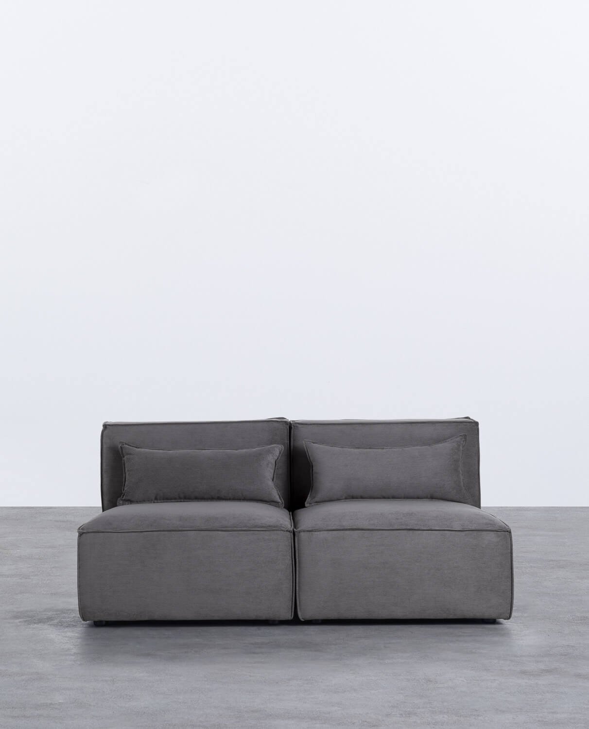 Sofá Modular de 2 Piezas de Pana Kilhe