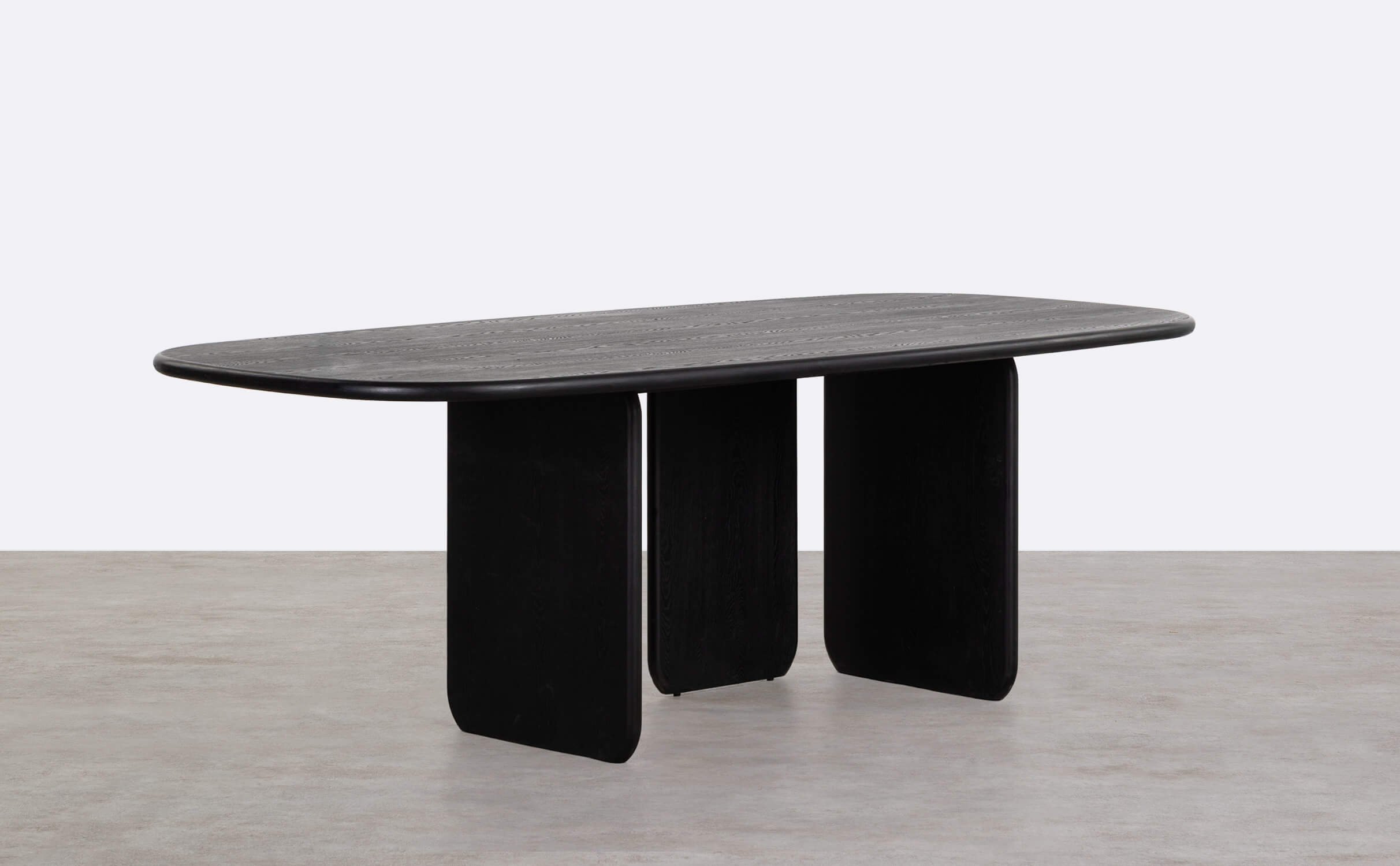 Mesa de Comedor Rectangular de Madera de Pino y Madera de Olmo (220x110 cm) Esther, imagen de galería 1