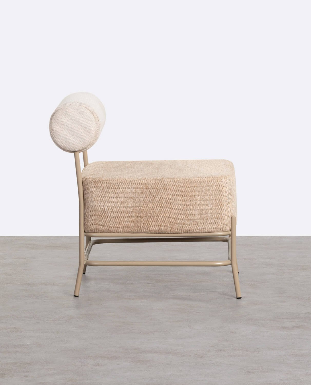 Sillón de Tela y Metal Elin Soft, imagen de galería 2